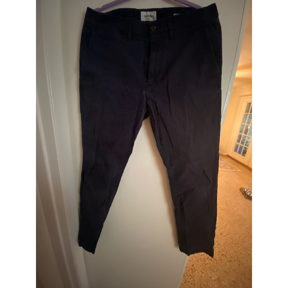 mens good fellow dark blue pants